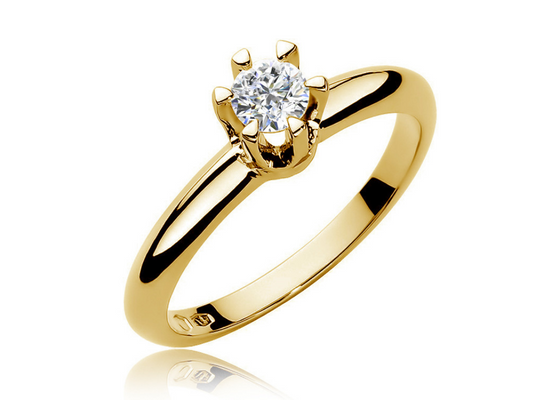 Zlaté zásnubní prsteny | Prsteny AU585